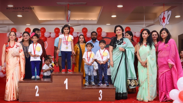 SUDHA MA’AM GRACES THE SPORTS DAY PRIZE DISTRIBUTION CEREMONY