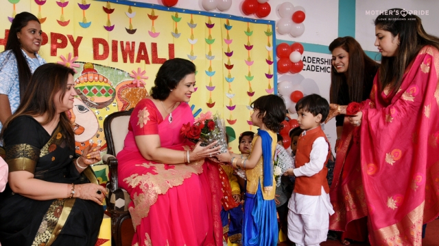 Diwali celebration with chairperson
