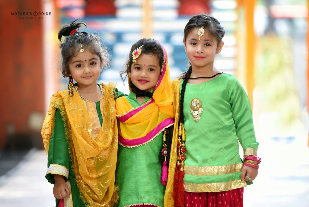 Baisakhi dress for girl outlet